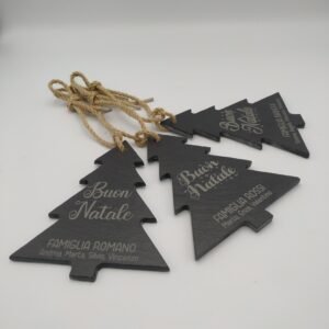 Abete in ardesia personalizzato